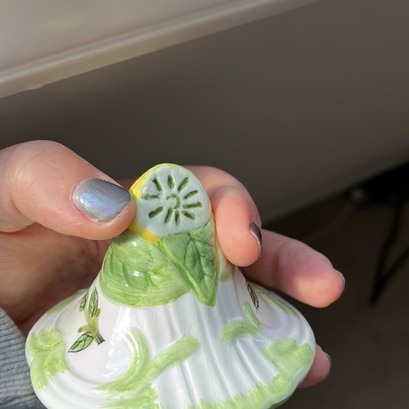 Vintage Lemon print sugar bowl - Picture 8 of 9